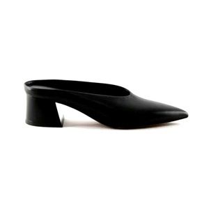Vince Women's Black Ralston Leather Mules 7
